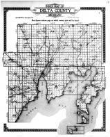 Delta County Index Map, Delta County 1913